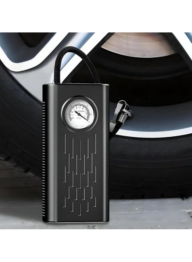 كمبروسر هواء للسيارة - مضخة هواء متنقلة بسرعة نفخ عالية - موديل GZ000066 - Image 2