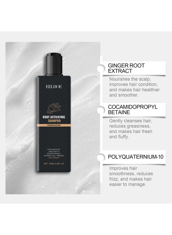 EELHOE Shampoo Soft Smooth Nourishing Scalp Oil Control Refreshing Fluffy Hair Care - Image 3