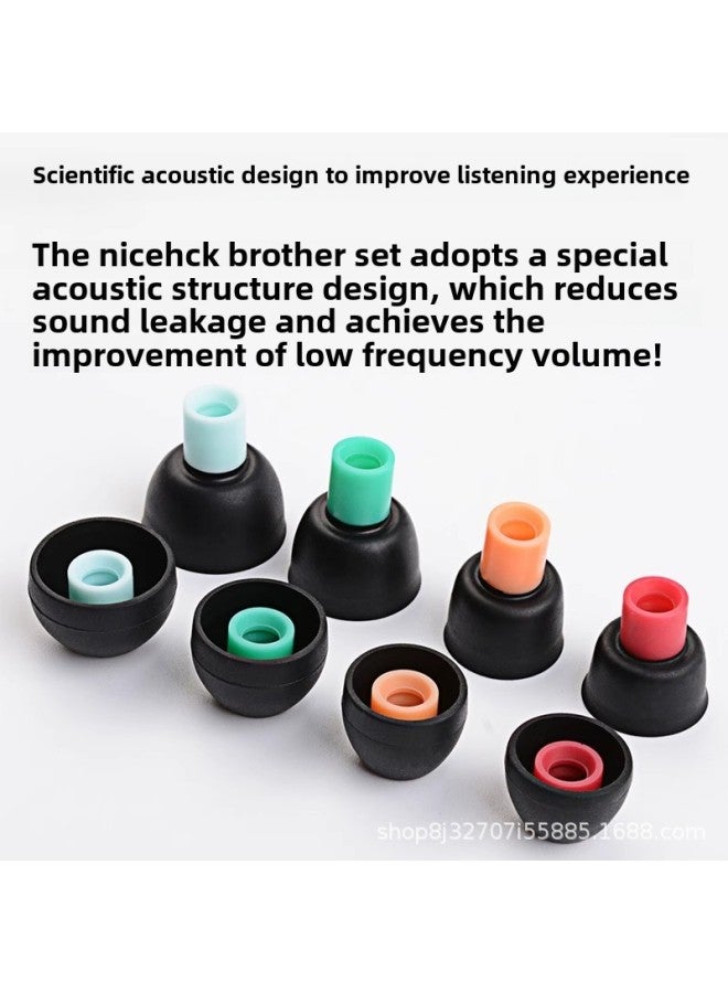 Suitable For Wf-1000xm4 Ear Cap Sony Colombia Silicone Sleeve Ear Cap Sony In-ear Earplug Sleeve-Color:Black-Model:L/M/S/XS  - Image 3