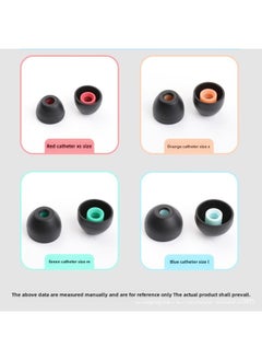 Generic Suitable For Wf-1000xm4 Ear Cap Sony Colombia Silicone Sleeve Ear Cap Sony In-ear Earplug Sleeve-Color:Black-Model:L/M/S/XS  - Image 5