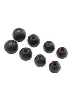 Generic Suitable For Wf-1000xm4 Ear Cap Sony Colombia Silicone Sleeve Ear Cap Sony In-ear Earplug Sleeve-Color:Black-Model:L/M/S/XS  - Image 1