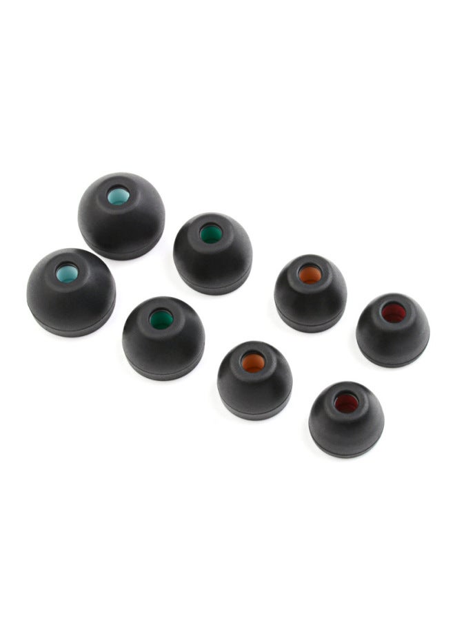 Suitable For Wf-1000xm4 Ear Cap Sony Colombia Silicone Sleeve Ear Cap Sony In-ear Earplug Sleeve-Color:Black-Model:L/M/S/XS  - Image 1
