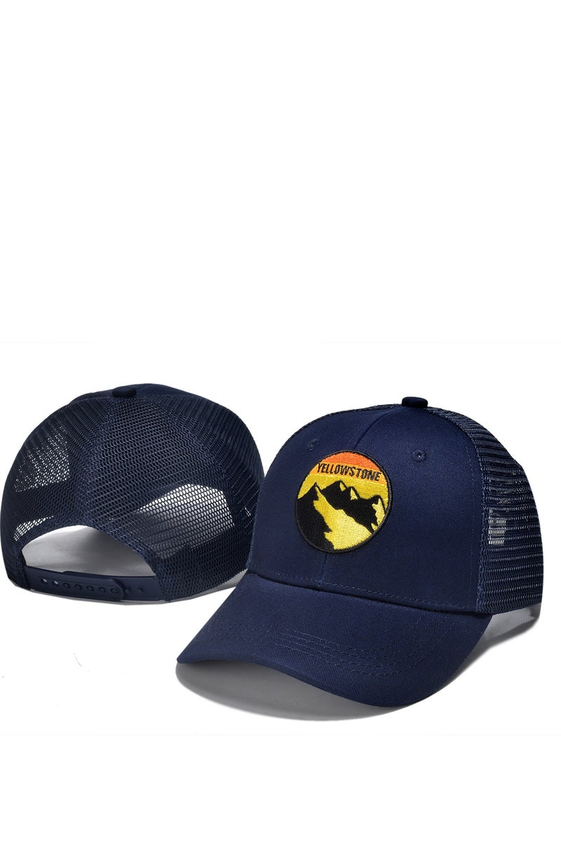 USA Yellowstone - Themed Mesh Baseball Cap