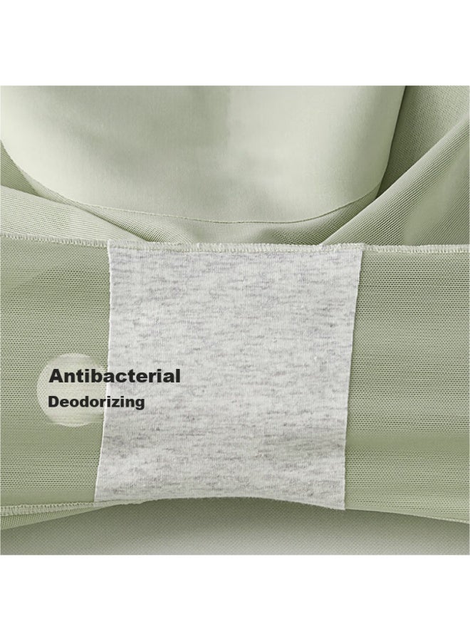 Yuzhaolin Postpartum Shaping High-waist Tummy Control Lifting Antibacterial Thin Summer Safety Pants For Women - Image 3
