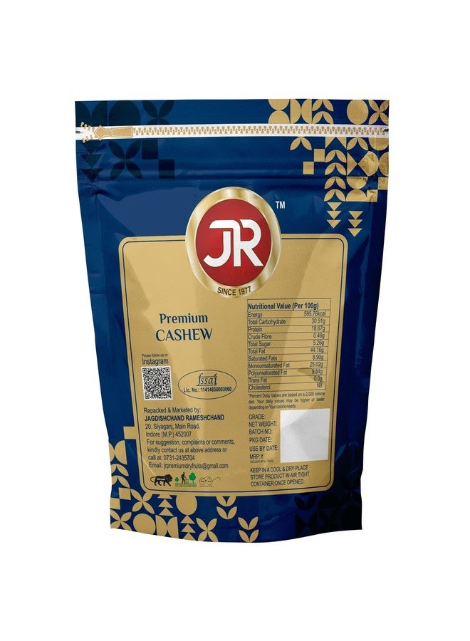 JR Whole Cashew Nuts W180 – Fresh, Crunchy & Naturally Rich in Protein and Healthy Fats | Healthy food | Gluten-Free Vegan Snack - 250g - Image 2