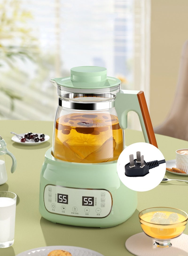Beirui 1300ML Smart Milk Thermostat Glass Electric Kettle with 6 Temperature Control Presets Electric Tea Kettle for Office, Home Use  - Image 1