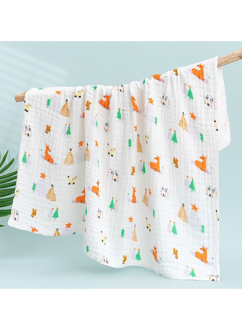 Loquat Pure Cotton Cartoon Printed Bath Towels