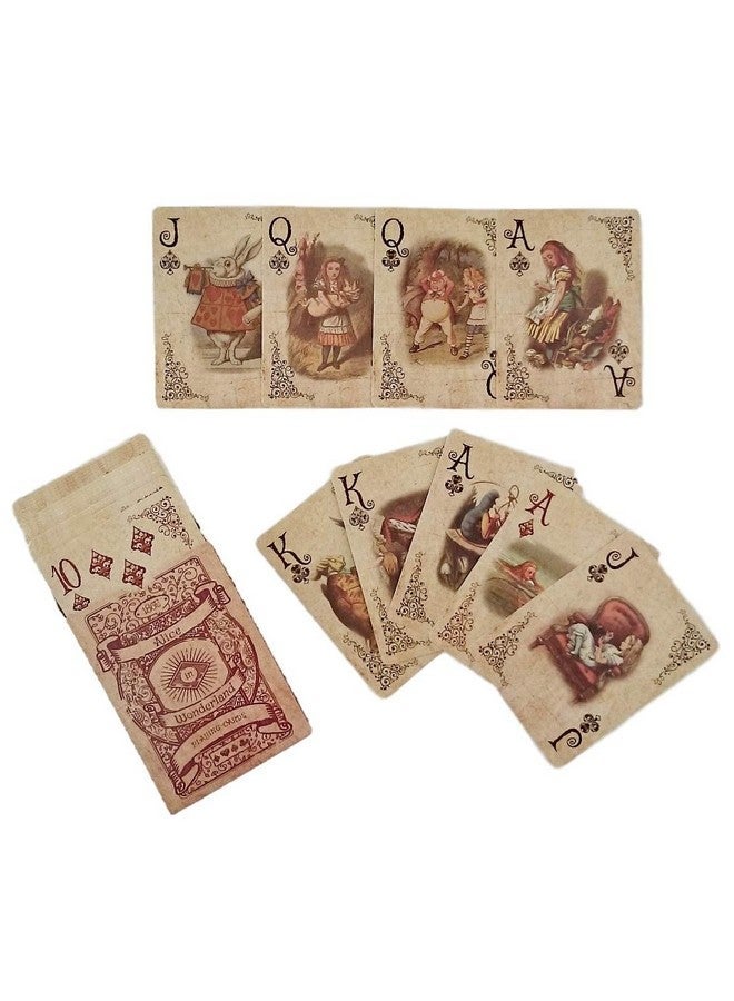 ASVP Shop Alice In Wonderland Playing Cards - Full Set is Ideal for Themed Parties, Props, Theme, and Games - Image 5