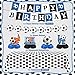 REDWORD Soccer Birthday Party Decorations 44Pcs Soccer Party Decorations with Happy Birthday Backdrop Tablecloth Foil Latex Balloons and Cake Toppers Honeycomb Centerpieces for Boys Sports Party Supplies - Image 4