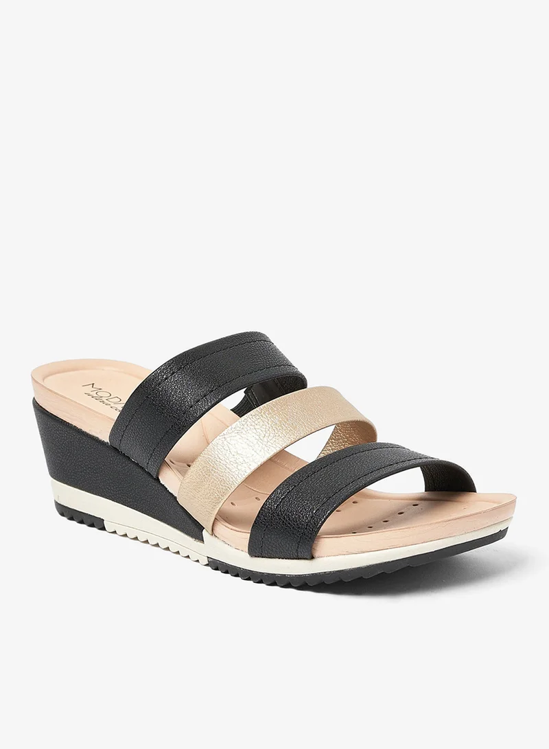 مودار صنادل بكعب إسفيني للنساء - صنادل أنيقة بكعب إسفيني للبنات وللارتداء اليومي