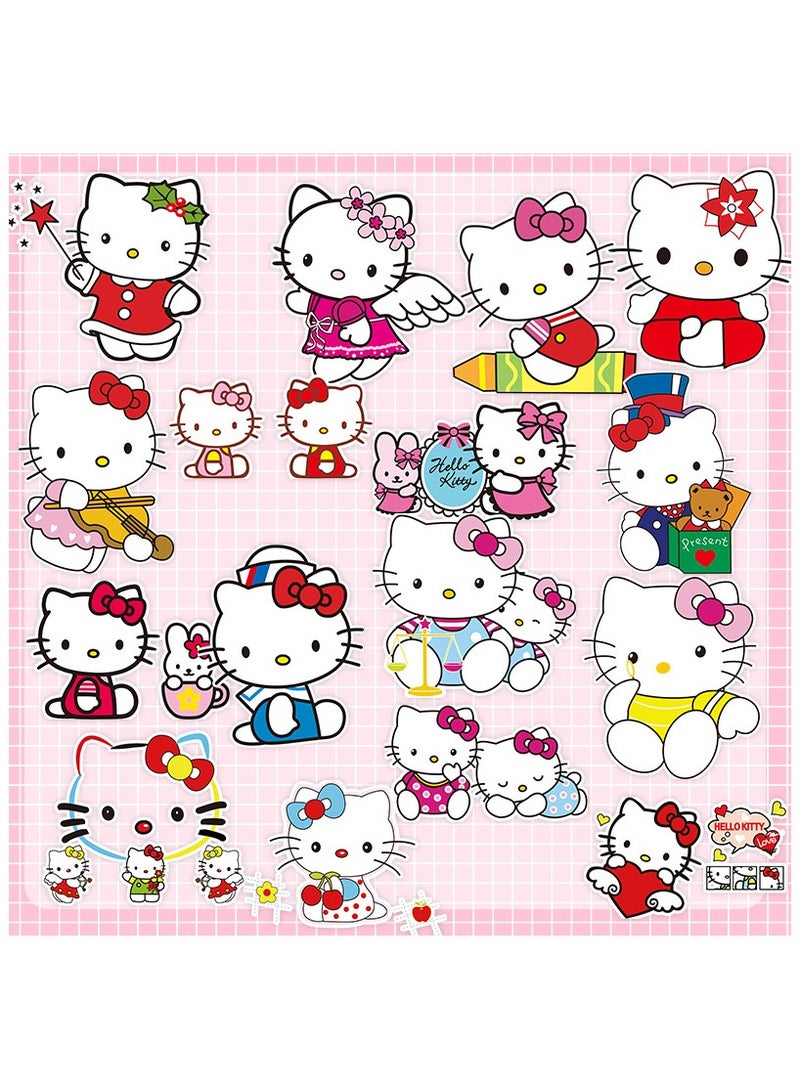 120 Piece Hello Kitty Waterproof Stickers - Image 2