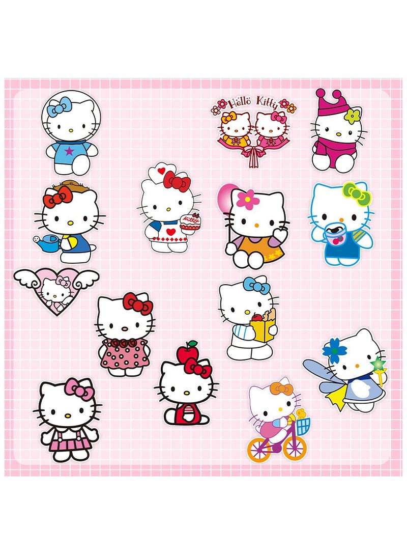 120 Piece Hello Kitty Waterproof Stickers - Image 3