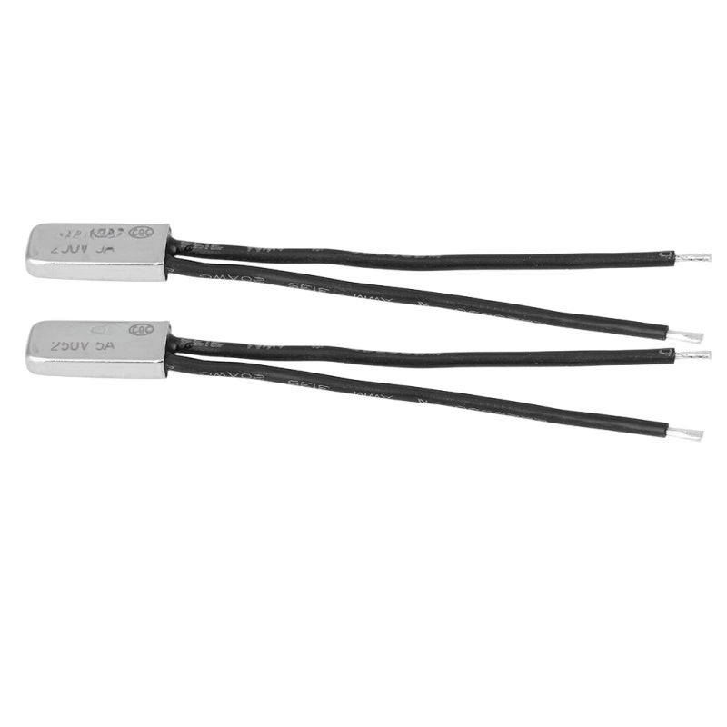 KSD9700 Thermostat: 5A Metal Normally Closed Switch - High Sensitivity Quick Response Temperature Control Switch for Temperature Control High Temperature Protection - Image 1