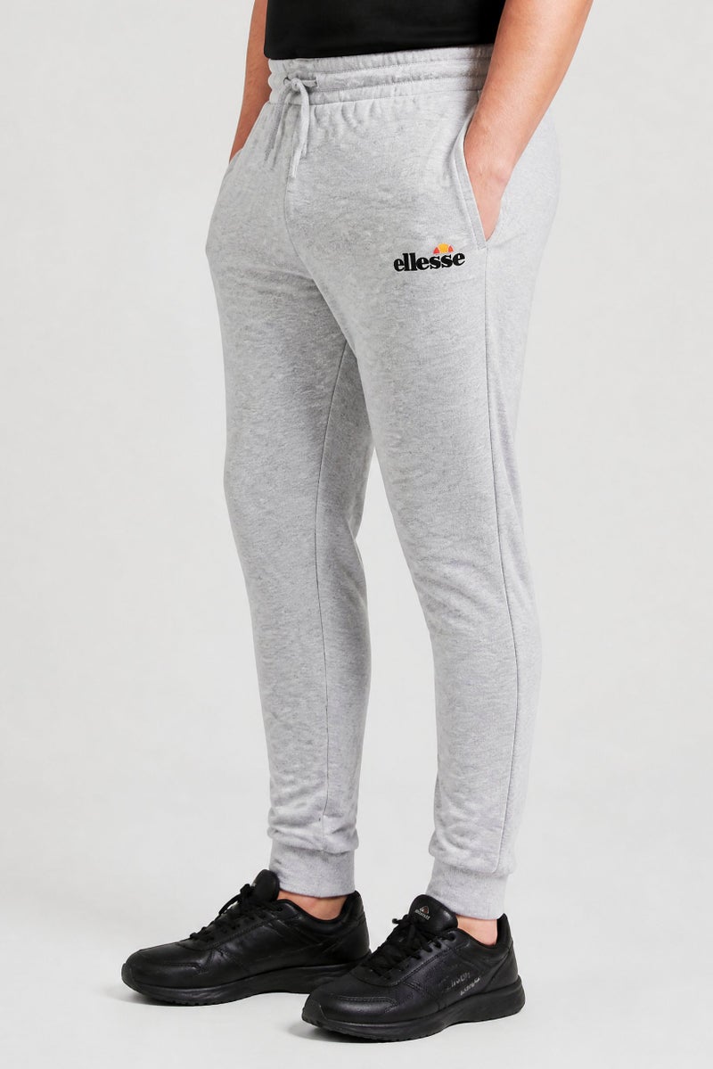 Ellesse Men Sportswear Fit Outdoor Sweatpants, Light Grey - Image 2