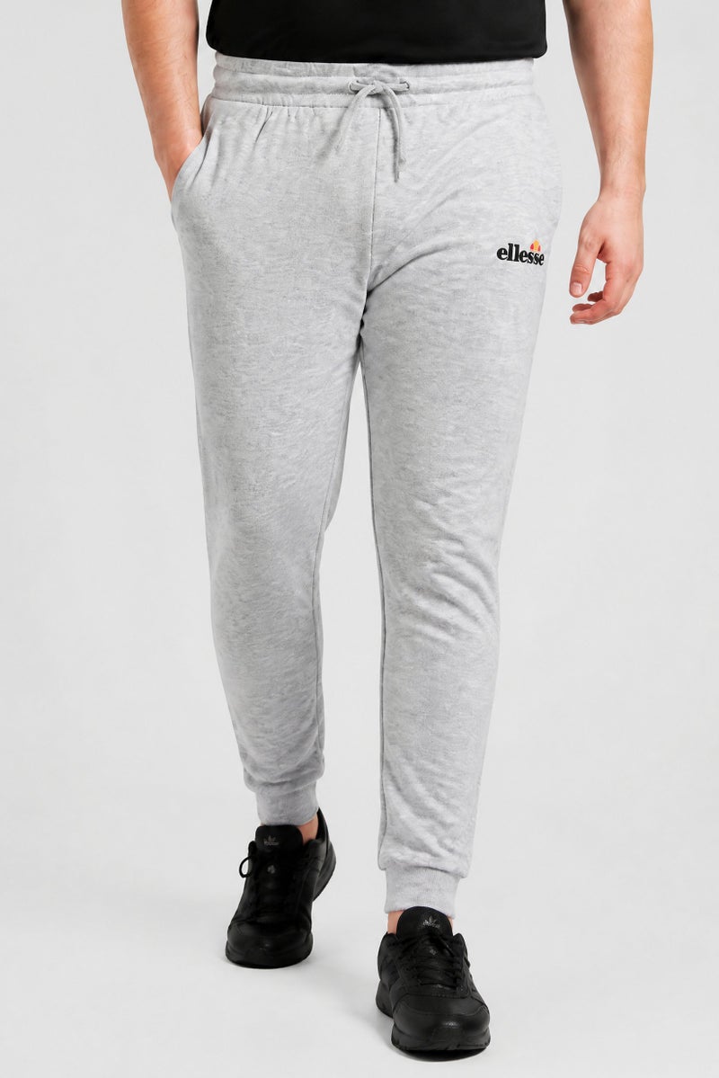 Ellesse Men Sportswear Fit Outdoor Sweatpants, Light Grey - Image 1