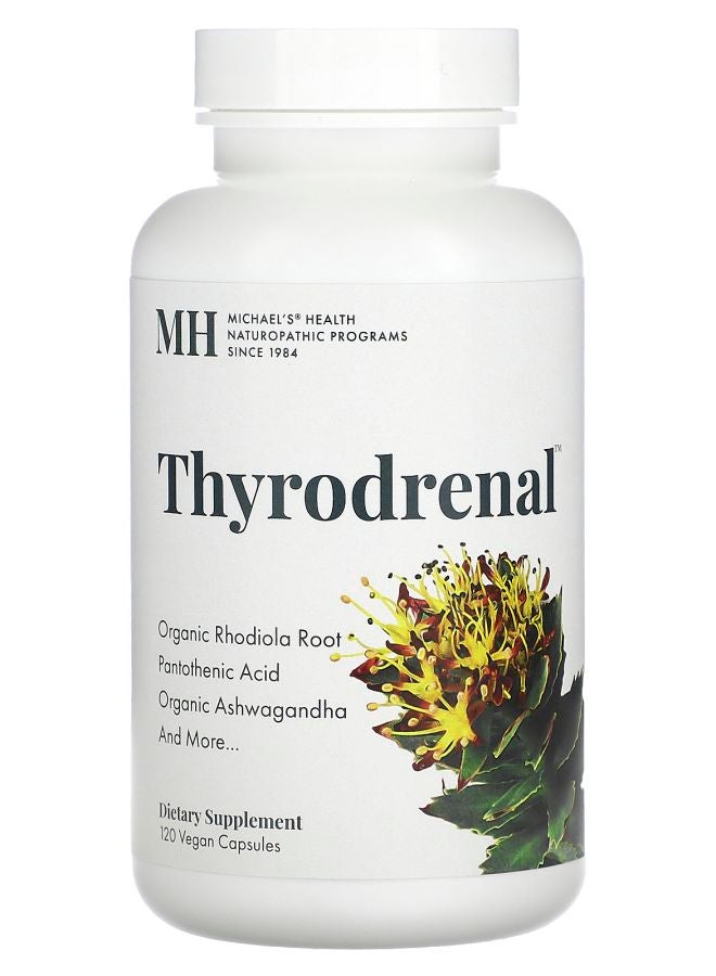 Michael's Naturopathic Thyrodrenal 120 Vegan Capsules