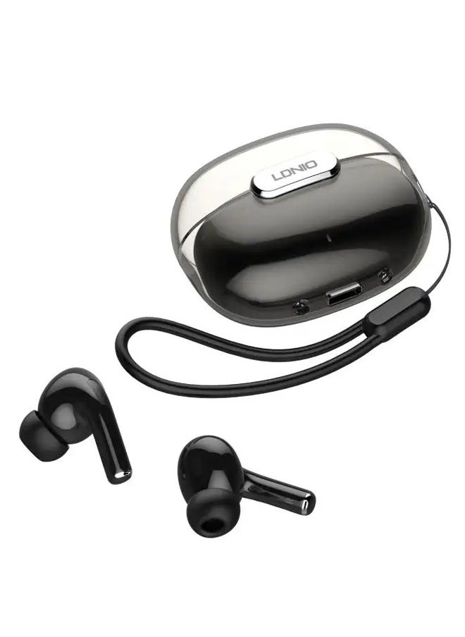LDNIO True Wireless Earbuds Bluetooth Earphones With Charging Case Black  - Image 5