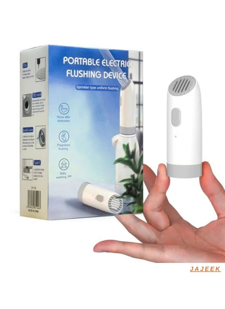 JAJEEK Portable Electric Bidet with 3 Spray Modes, USB Rechargeable - Ideal for Camping, Desert Trips, Airplanes, Trains, Holidays, and Travel – Convenient & Hygienic Solution for On-the-Go Cleanliness - Image 1