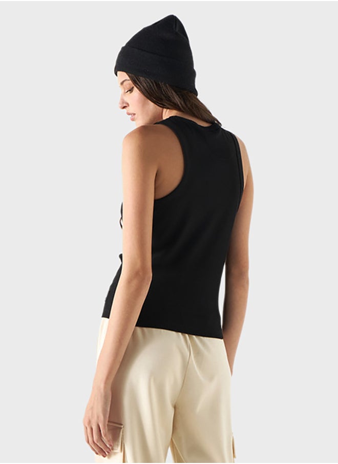 SP Characters - Anime Print  Crew Neck Tank Top - Image 1
