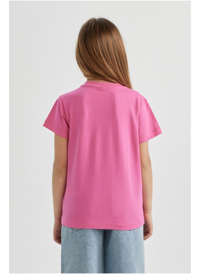 DeFacto - Girl Regular Fit Knitted Short Sleeve Body - Image 1