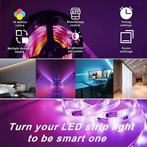 Protium PC Bluetooth 4.0 RGB Android and iOS with App Smart LED Strip Light Controllers for LED Light Strips (Random Color) - Image 2