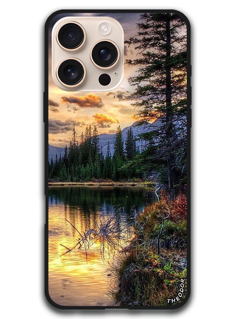Theodor غطاء واقي مضاد للخدش وصدمات حماية لجهاز iPhone 16 Pro Max (6.9) بوصة طبيعية - Image 1