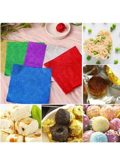 Ant 600 Piece Foil Candy Wrappers, Aluminium Foil Paper, DIY Package Candy Paper Chocolate Wrapping Papers Decoration  - Image 5