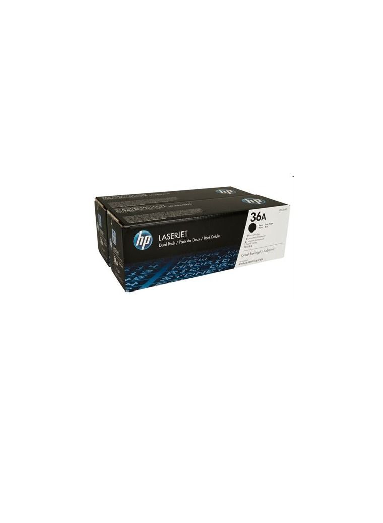 2 pice compatible ink 36a black 