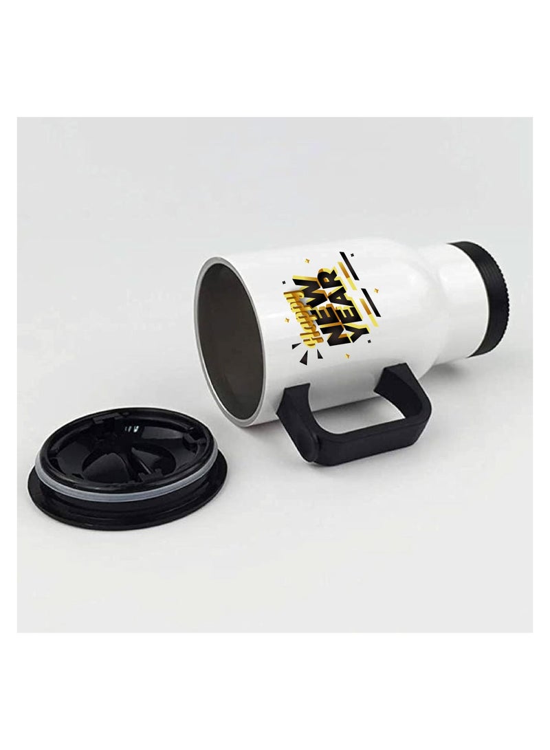 PRINTSHOP4ME Happy New Year Design Printed Travel Mug Suitable Gift For Family And Friends-New Year Theme-New Year Decor-Gifts For Special Person  - Image 3