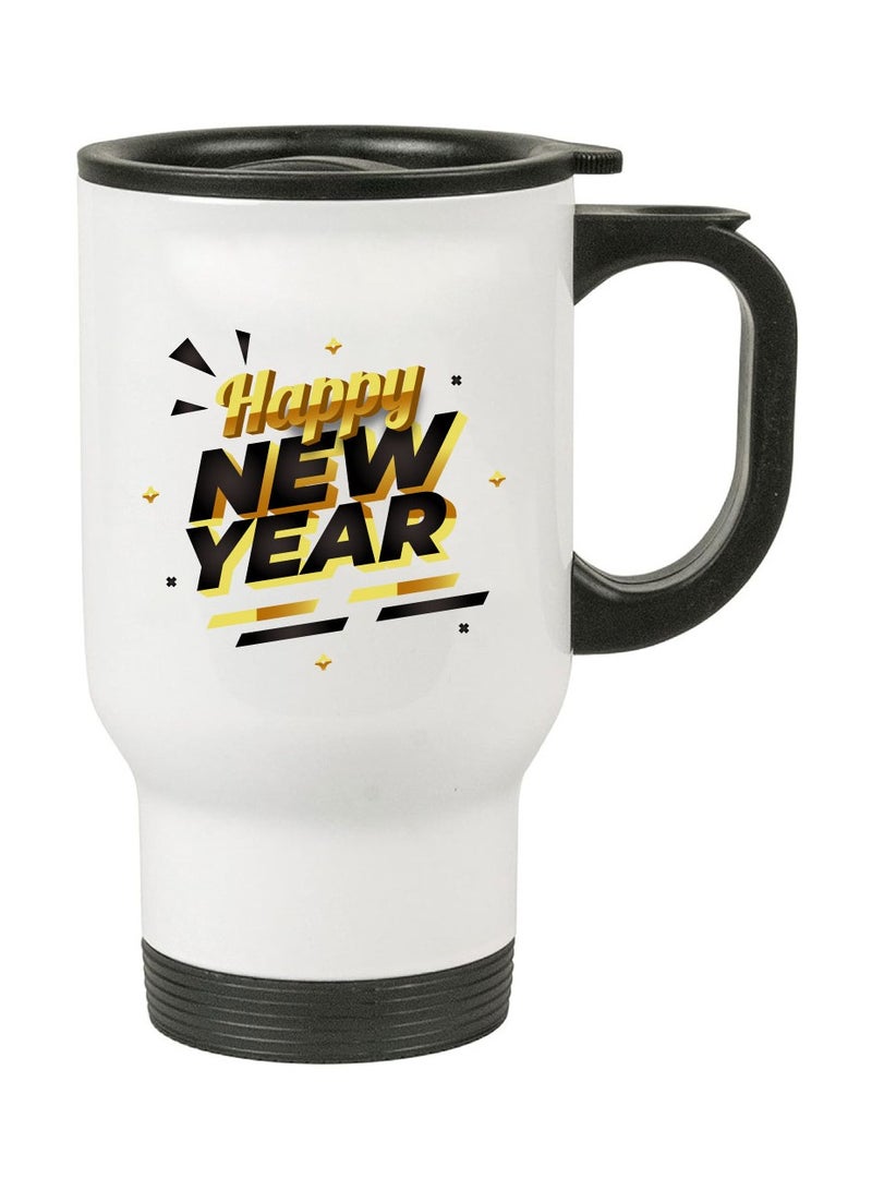 PRINTSHOP4ME Happy New Year Design Printed Travel Mug Suitable Gift For Family And Friends-New Year Theme-New Year Decor-Gifts For Special Person  - Image 2