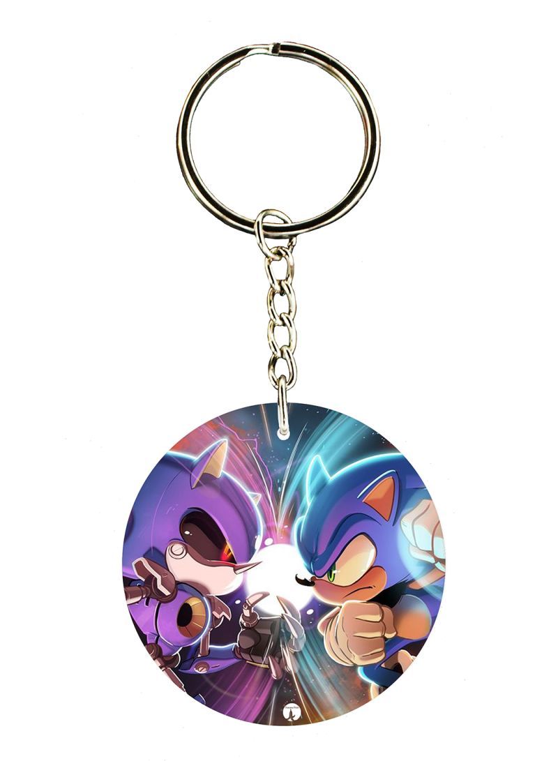 RKN Sonic Printed Keychain