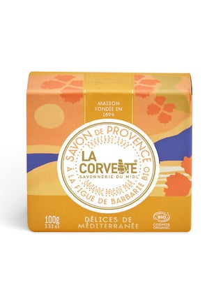 La Corvette Organic Fig Blossom Soap - 100g | Mediterranean-Inspired Natural Care for Soft, Refreshed Skin - pzsku/Z746C652333478542F3DEZ/45/_/1716230314/b83397c3-f7b0-4f51-ace1-7d8a311f551a