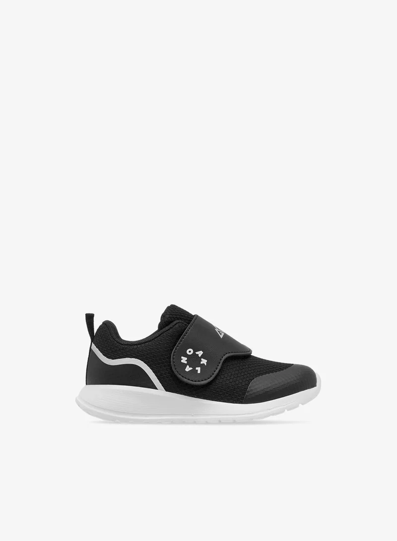 Oaklan by Shoexpress Boys Logo Detail Sports Shoes with Hook and Loop Closure