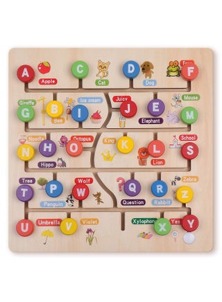 Wooden Alphabet Puzzle. Alphabet Board For Kids With Wooden Letters. Best Learning Abc Puzzles That Help In Developing Motor Skills Concentration And Imagination In Children. - pzsku/Z746CA4565A4AC6A259AAZ/45/_/1721986915/437c27d5-22da-4904-85d7-624e01c6fedb