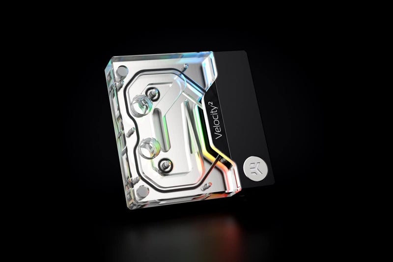 EKWB EK-Quantum Velocity 2 CPU Water Block D-RGB - 1700, Nickel/Plexi - Image 2