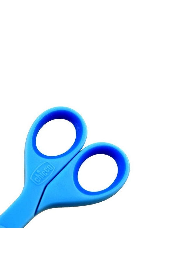 Chicco Chicco Nail Scissors for Baby and Kids, Stainless Steel Baby Scissors with Curved Blades and Rounded Tips, Protective Case, Non-Slip Rubber Handle - Baby Accessories for Newborns from 0 Months - Image 3