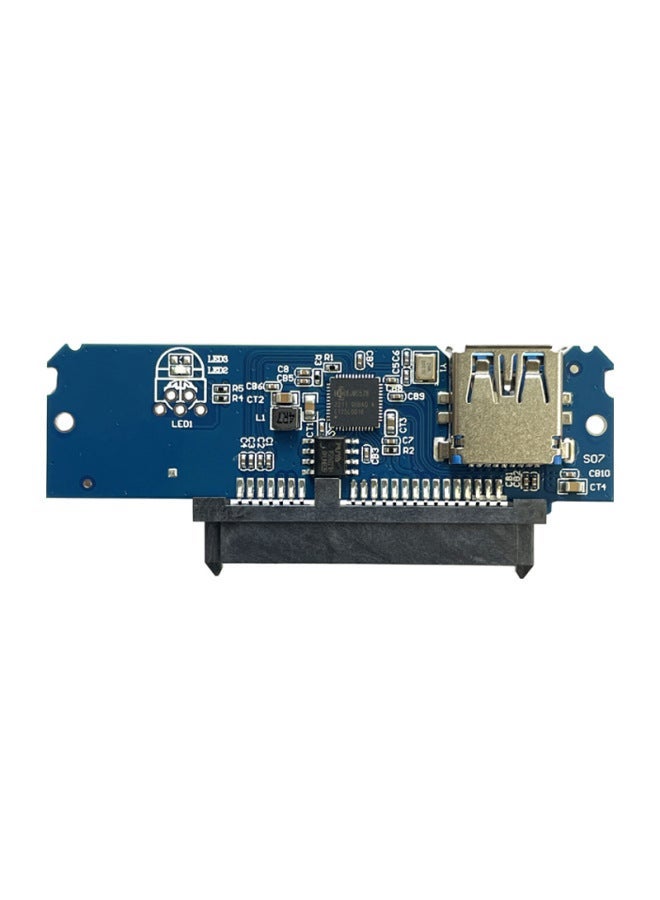 2.5 Inch Mobile Hard Disk Box Adapter Board SATA To USB3.0-Color:Sky Blue  - Image 3