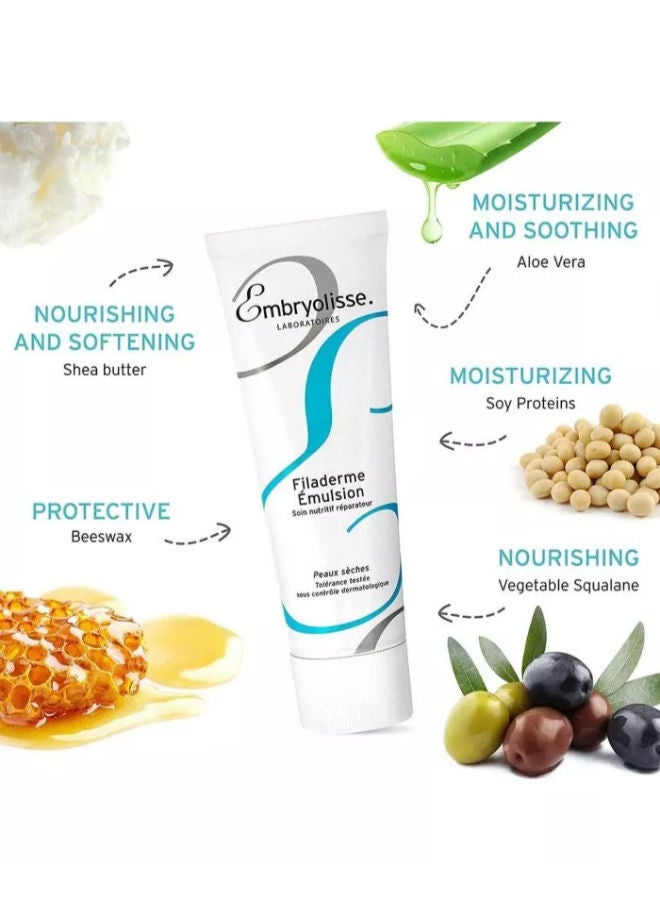 Embryolisse Filaderme Nourishing Repairing Care Emulsion For Dry Skin - Image 3