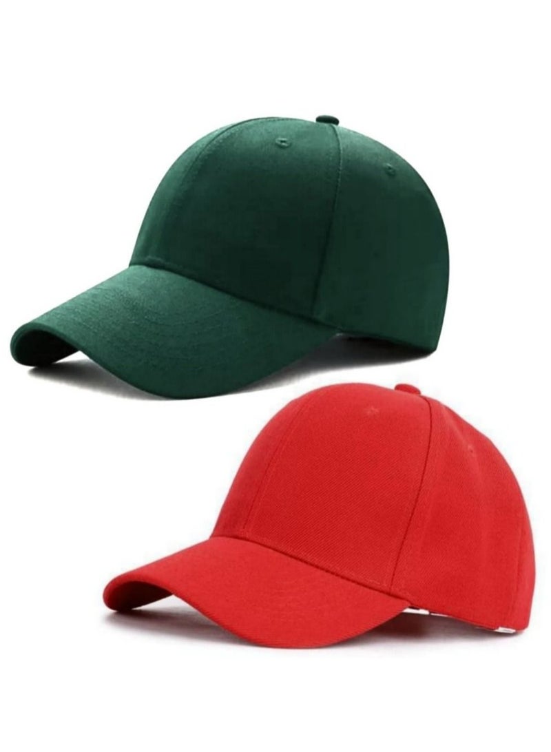 Bundle of Two baseball sport cap hat - Image 1