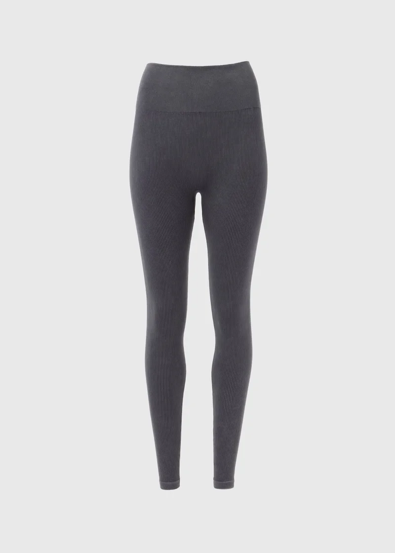 Matalan Charcoal Textured Leggings