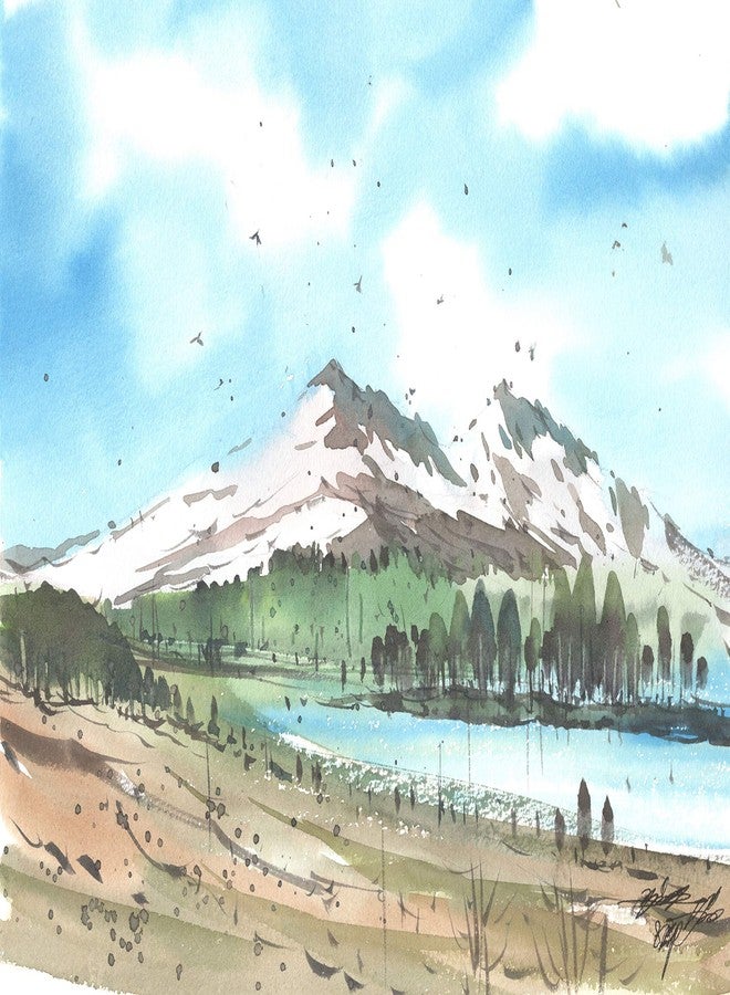 Campap Arto Watercolour Paper Pack 300gsm, Noblesse, 100% Cotton, A3 (CR363) - Image 4