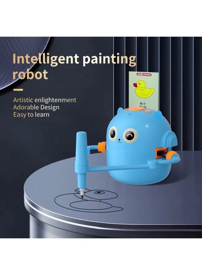 General Early education intelligent automatic painting robot 3-8 years old enlightenment children's birthday gift toy  - Image 2