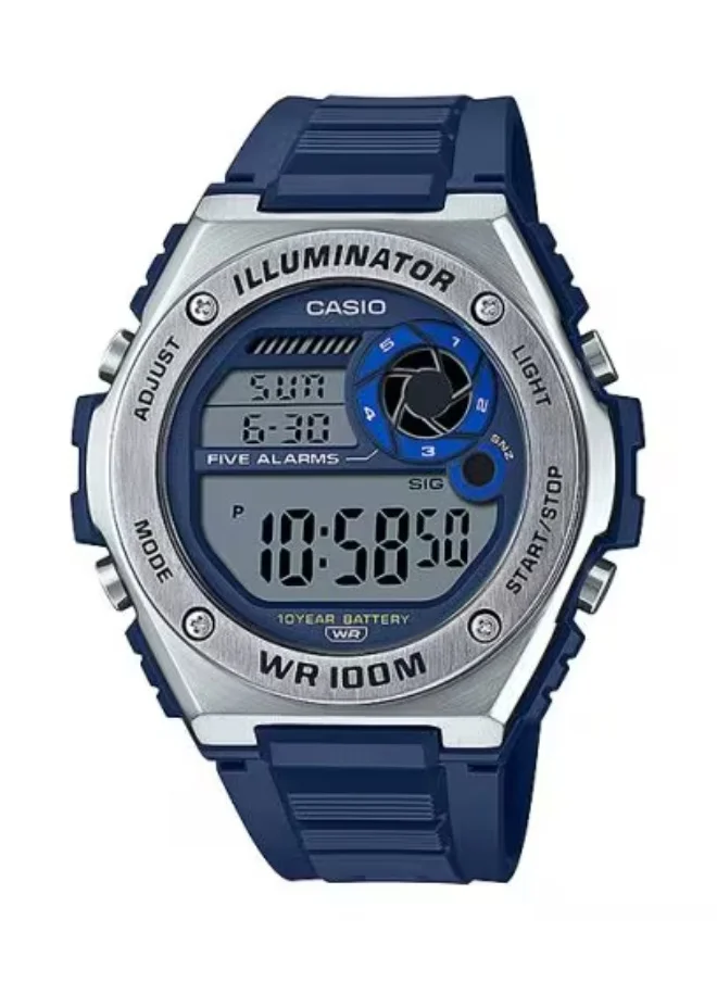 CASIO Men's Resin Digital Watch MWD-100H-2AVDF - 50.7 mm