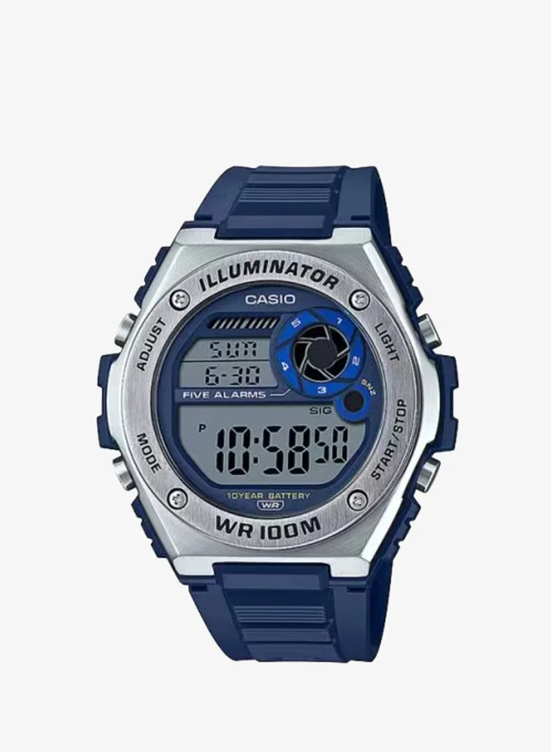 Casio Men's Resin Digital Watch MWD-100H-2AVDF - 50.7 mm