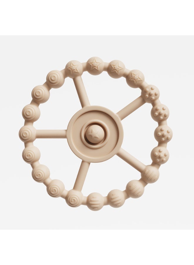 3-Piece Ring Teething Toys for Babies, Baby Necessities, Silicone Teething Rings Suitable for 6-Month-Old Babies,Infant Teething Toys for 6-12 Months, 12-24 Months, Baby Teething Relief, Purple, Pink, White - Image 4