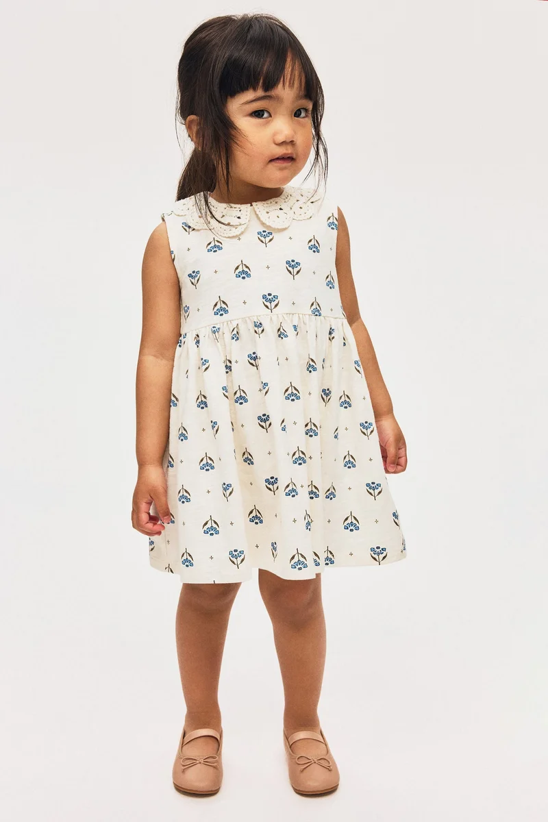 H&M Collared jersey dress