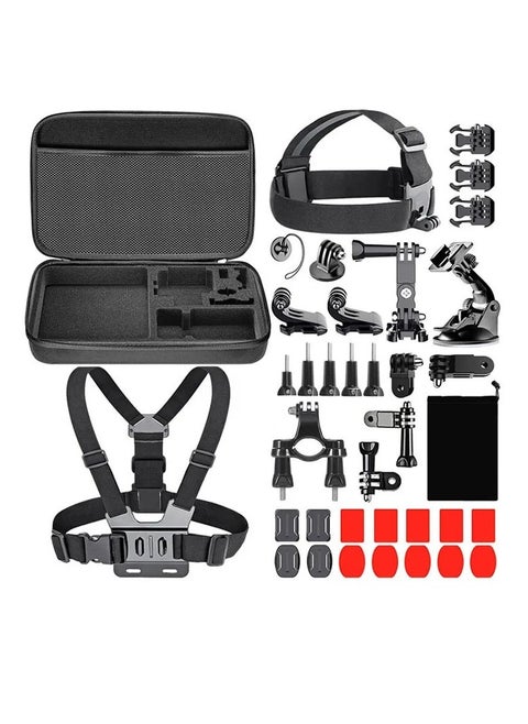 36 in 1 Action Camera Accessory Kit Compatible with GoPro Hero 11 10 9 8 7 6 5 4 GoPro Max GoPro Fusion Insta360 DJI Osmo Action Action 2 AKASO, and more