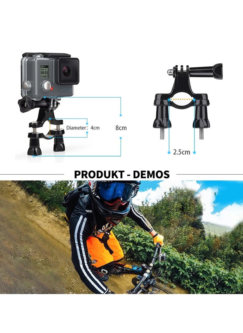 36 in 1 Action Camera Accessory Kit Compatible with GoPro Hero 11 10 9 8 7 6 5 4 GoPro Max GoPro Fusion Insta360 DJI Osmo Action Action 2 AKASO, and more