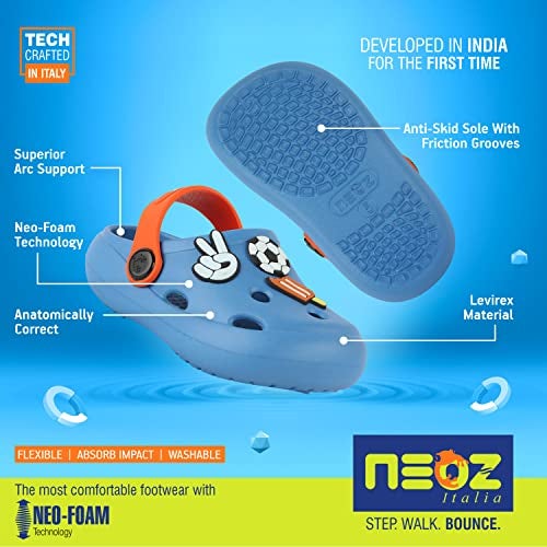 Neoz Kid's Clogs, Toys, S.BLUE, 5 - Image 3