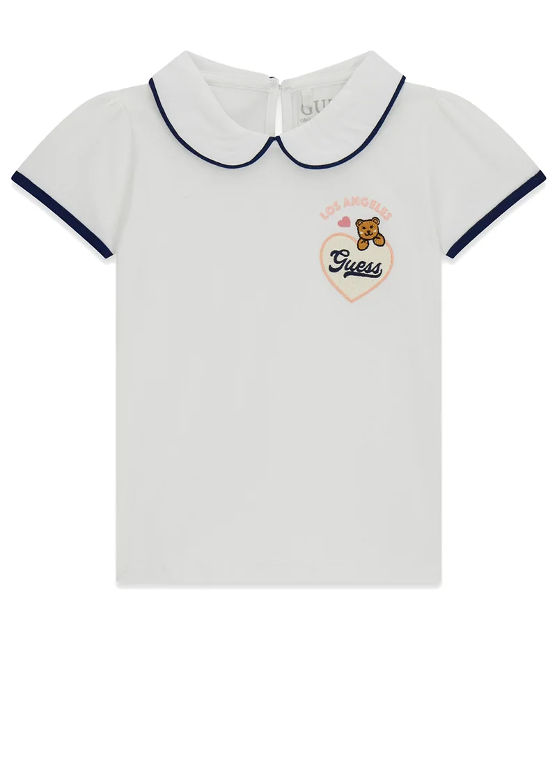 جس Kids Graphic Crew Neck T-Shirt